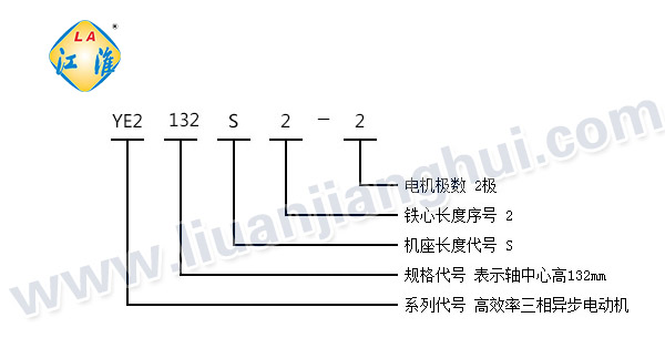 YE2三相異步電動(dòng)機(jī)_型號(hào)意義說明_六安江淮電機(jī)有限公司